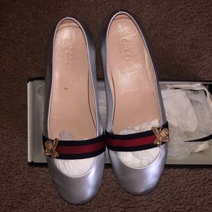 Gucci Bayadere Bee Ballerina Flats